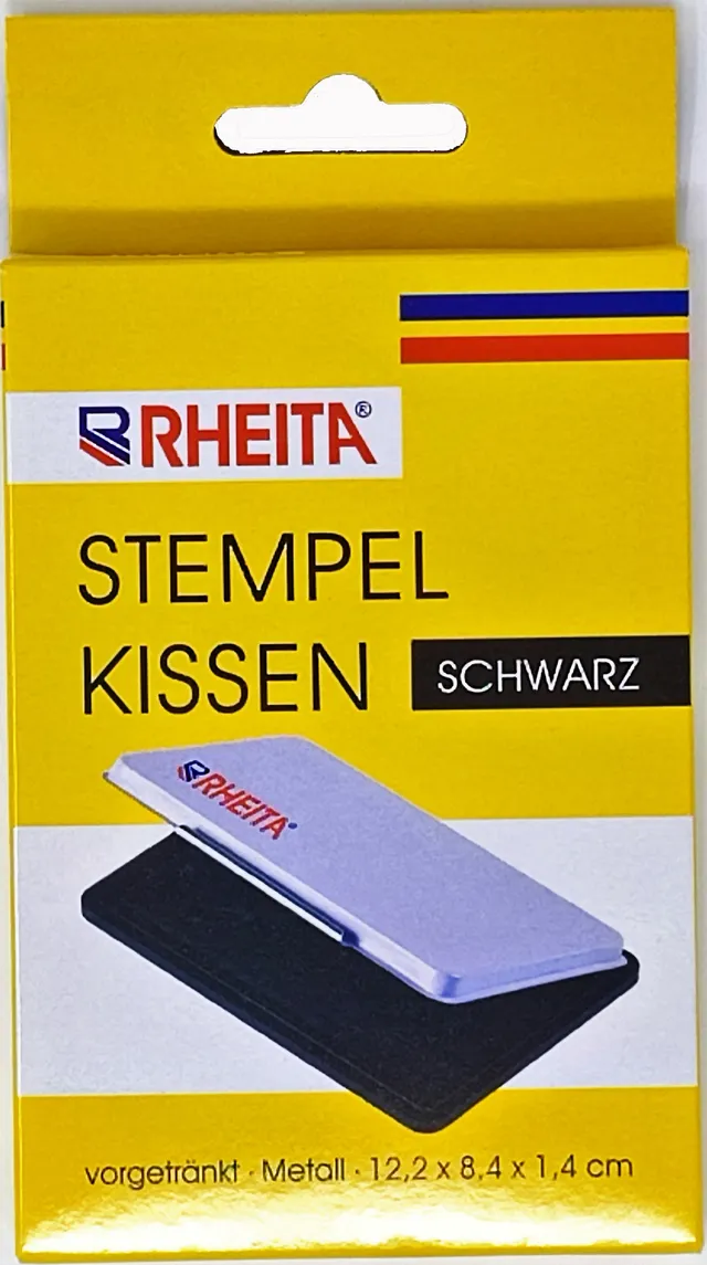 rheita-stempelkissen-metall-schwarz-gr-e-2-7x11-cm image 1