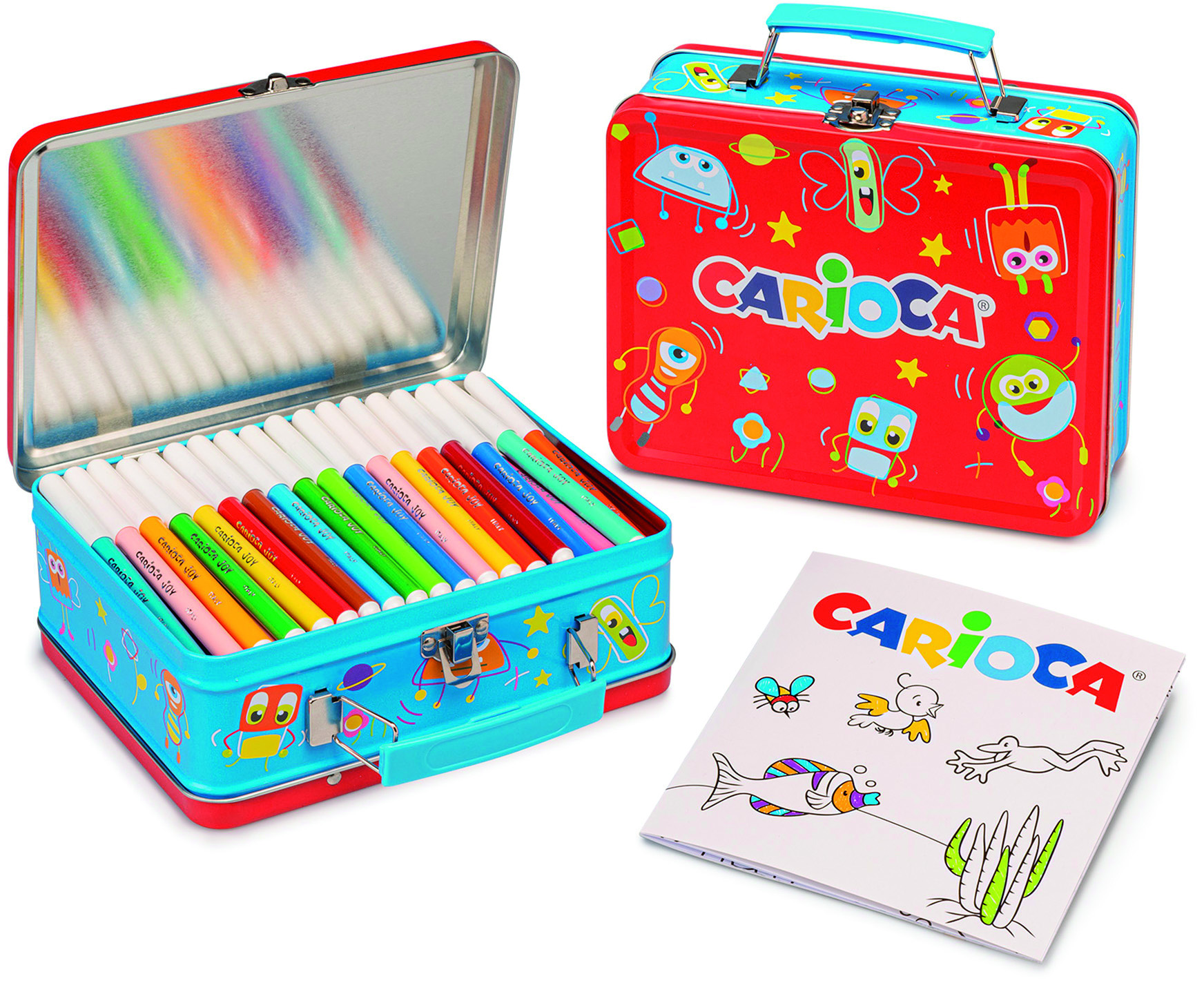 rheita-carioca-joy-fasermaler-100-st-ck-im-koffer-2-8-mm-mini-malbuch image 2